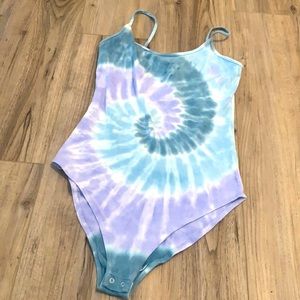 tie dye body suit